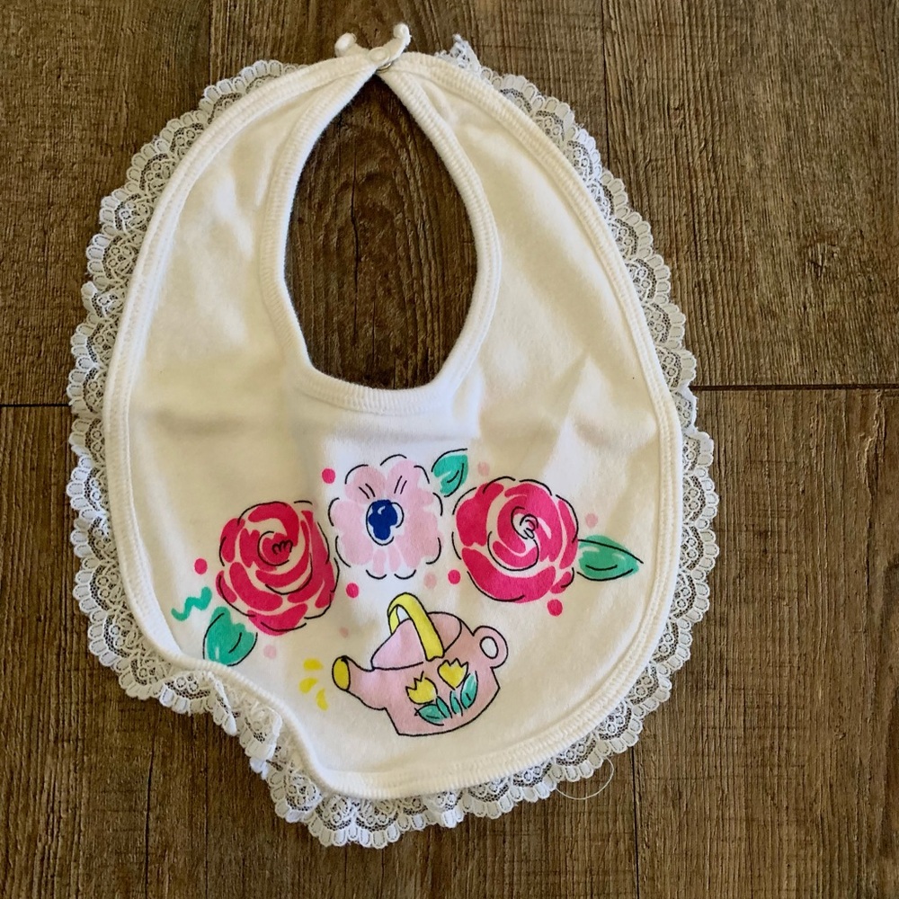 Vintage baby bib